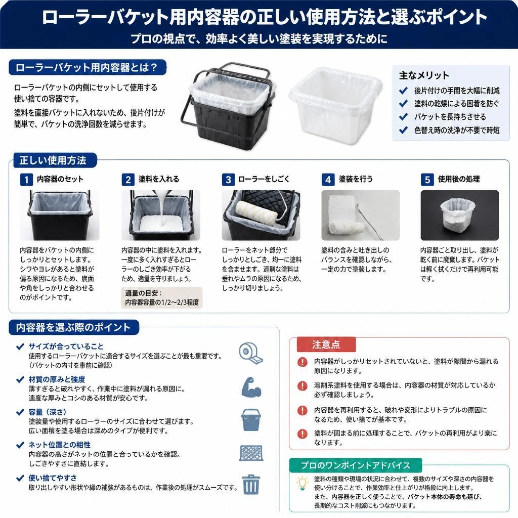 正しい使用方法と選び方