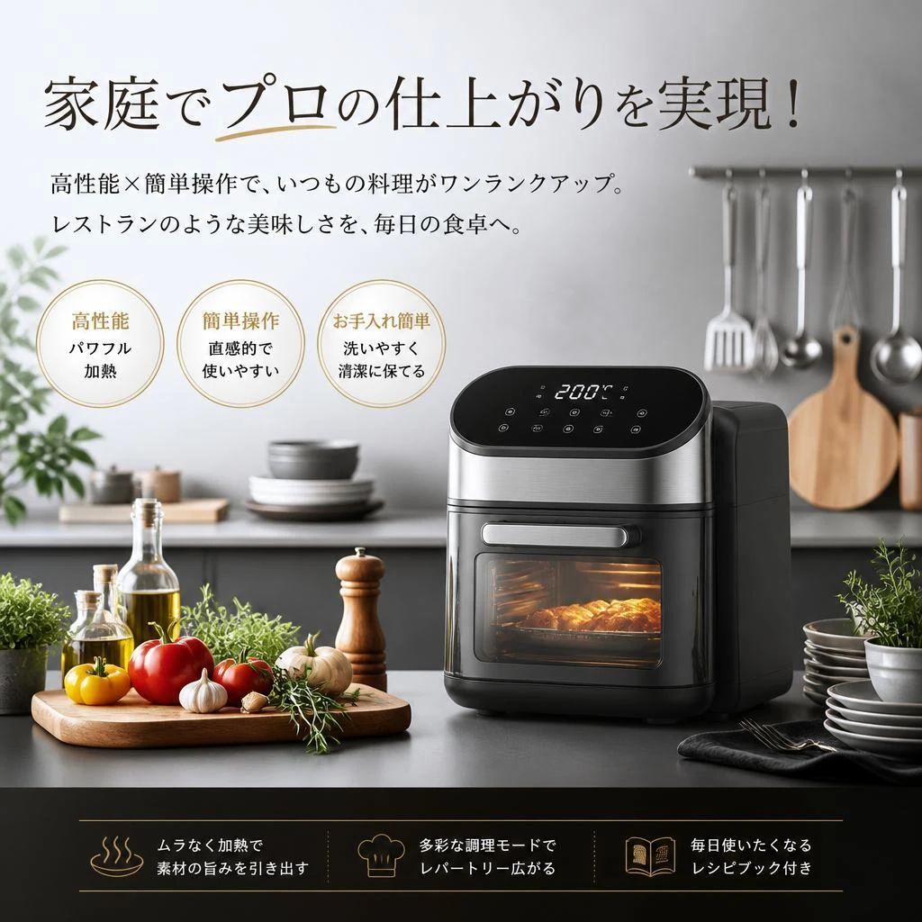 家庭でプロの仕上がりを実現！