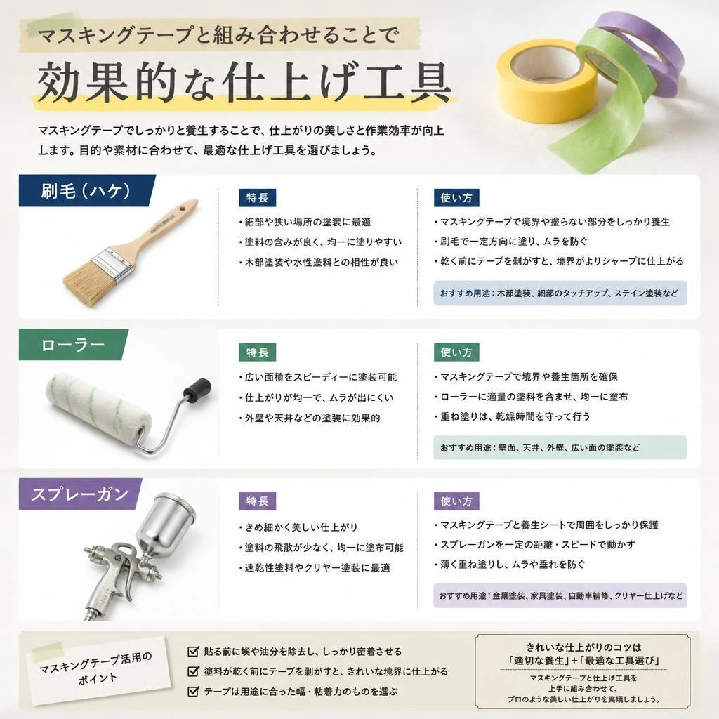 3. 仕上げ工具の紹介