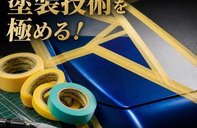 マスキングテープで塗装技術を極める！